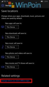 3 Cara Mengubah Lokasi Penyimpanan Peta Offline di Windows 10 Mobile