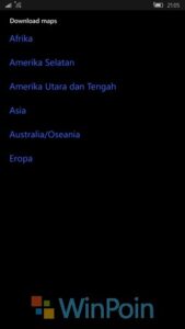 2 Cara untuk Mengunduh Offline Maps di Windows 10 Mobile