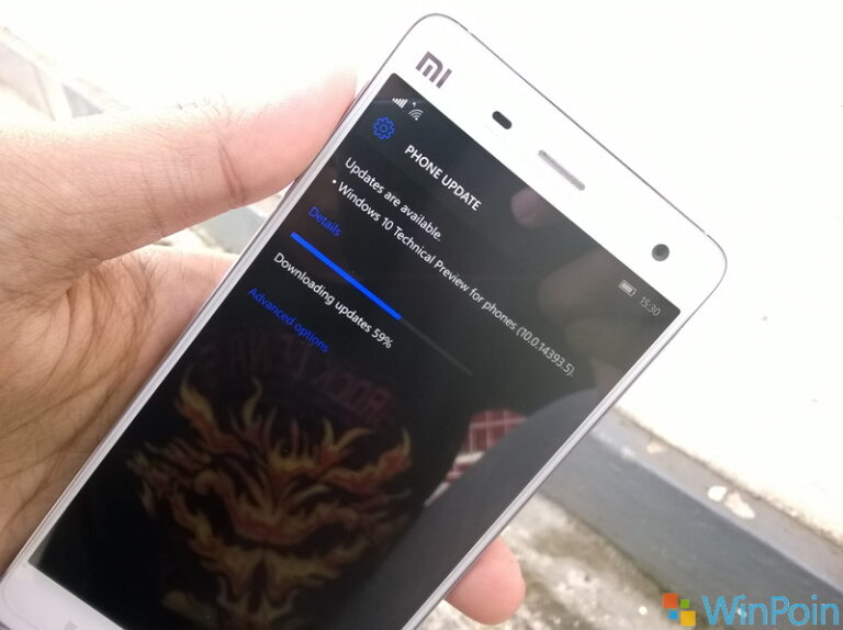 Review Windows 10 Mobile Insider Build 14393.5 di Xiaomi Mi4