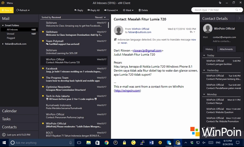 5 Aplikasi Email Client Terbaik untuk Windows