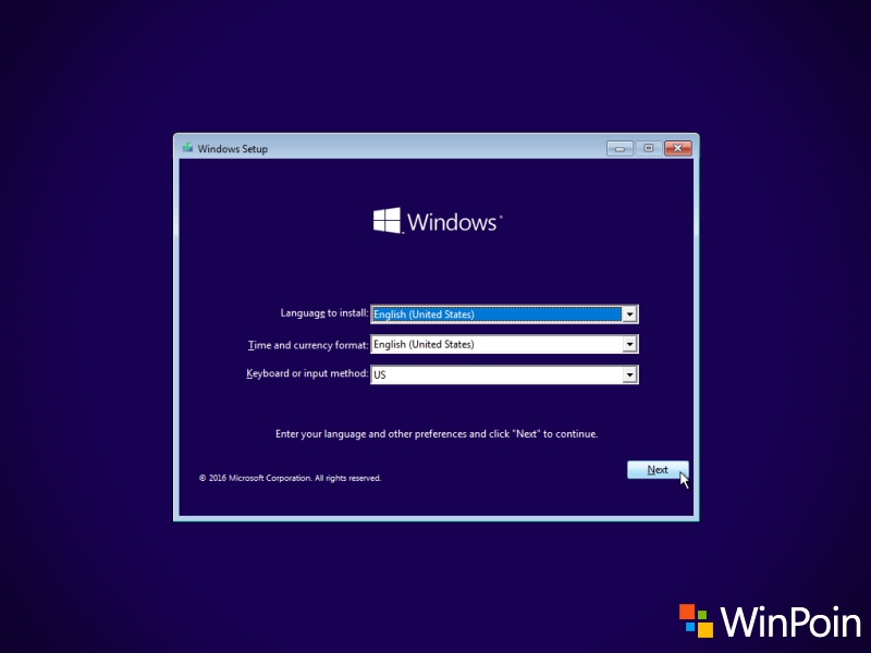 Cara Install Windows 10 Terbaru (Anniversary Update) Melalui File ISO