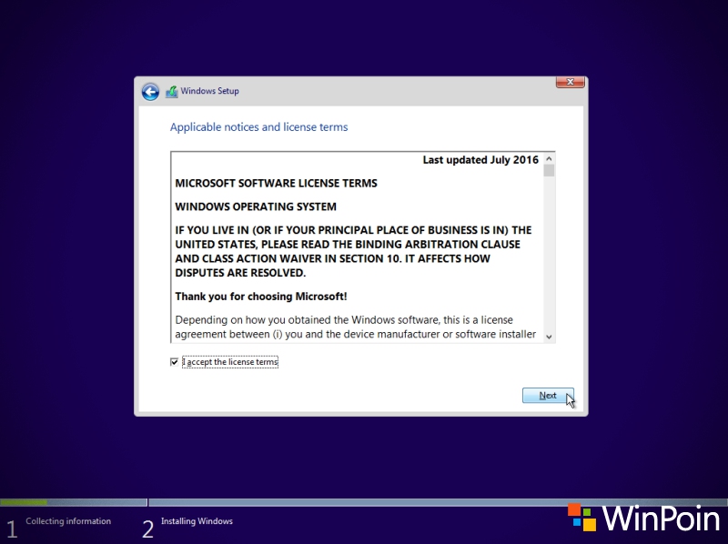 Cara Install Windows 10 Anniversary Update Melalui File ISO