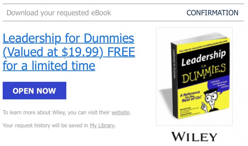 Download Ebook: "Leadership for Dummies" Senilai 263 Ribu, Gratis!