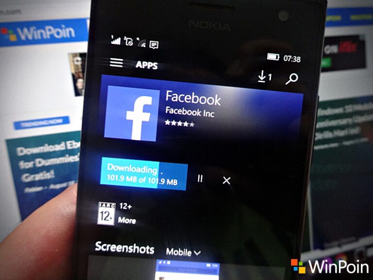 Facebook untuk Windows 10 Mobile Akhirnya Dirilis Global, Ayo Download!