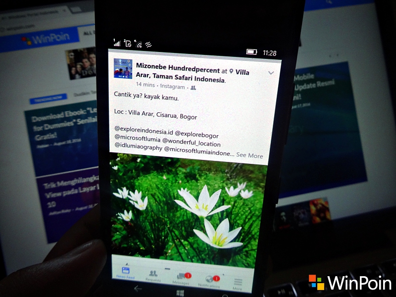 Facebook untuk Windows 10 Mobile: Buatan Microsoft vs Buatan Facebook