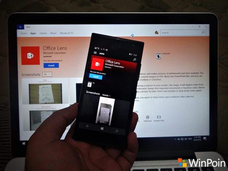 Office Lens UWP Sudah Dirilis di Windows 10 PC dan Mobile