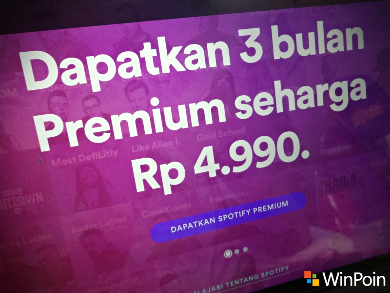 Segera berlangganan Spotify Premium, Lagi Murah!