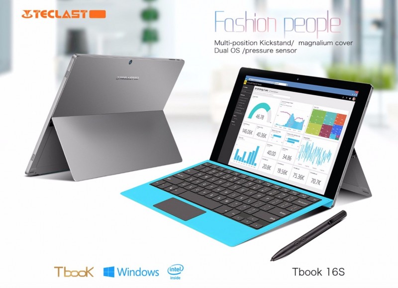 Tablet Dual Boot Windows 10 + Android yang Mirip Microsoft Surface