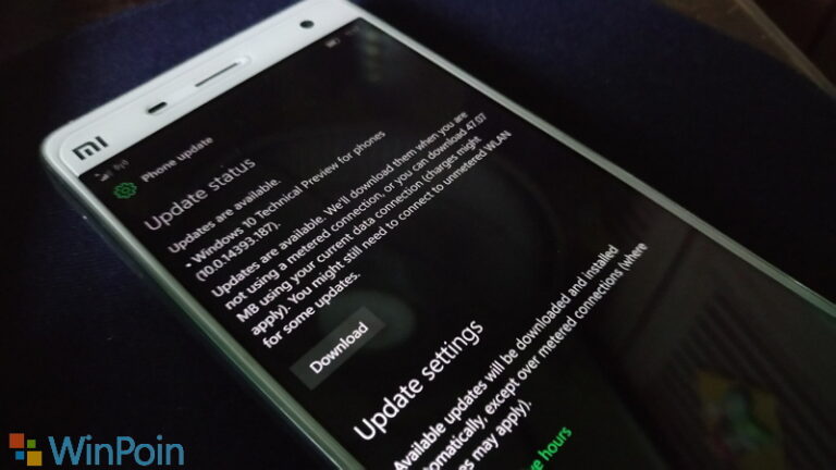Windows 10 Mobile Build 14393.187 Tersedia untuk Insider Slow dan Release Preview Ring