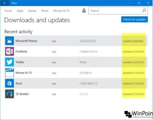 Cara Melihat Aplikasi yang Baru di Update pada Windows 10 (3)