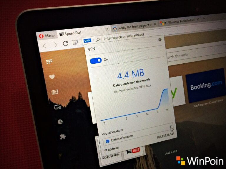 Bebas Buka Situs Apapun: Kini Fitur VPN Gratis Sudah Ditanamkan di Opera!