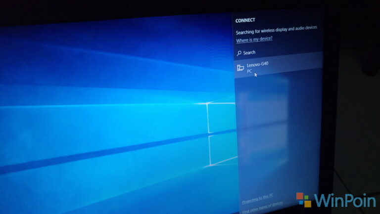 Cara Menjadikan Windows 10 PC Menjadi Wireless Display