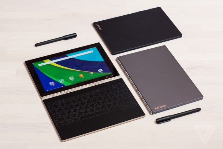 Tablet PC Revolusioner: Lenovo Yoga Book dengan Touch Keyboard Futuristik