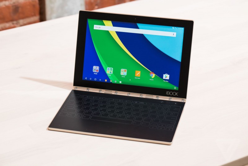 Tablet PC Revolusioner: Lenovo Yoga Book dengan Touch Keyboard Futuristik