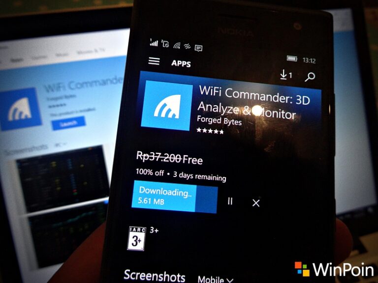 HOT: Aplikasi "WiFi Commander: 3D Analyze & Monitor" Sedang Gratis!