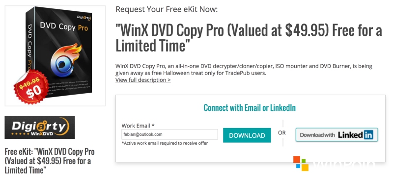 Dapatkan Lisensi Ori WinX DVD Copy Pro Senilai $49.95, GRATIS!