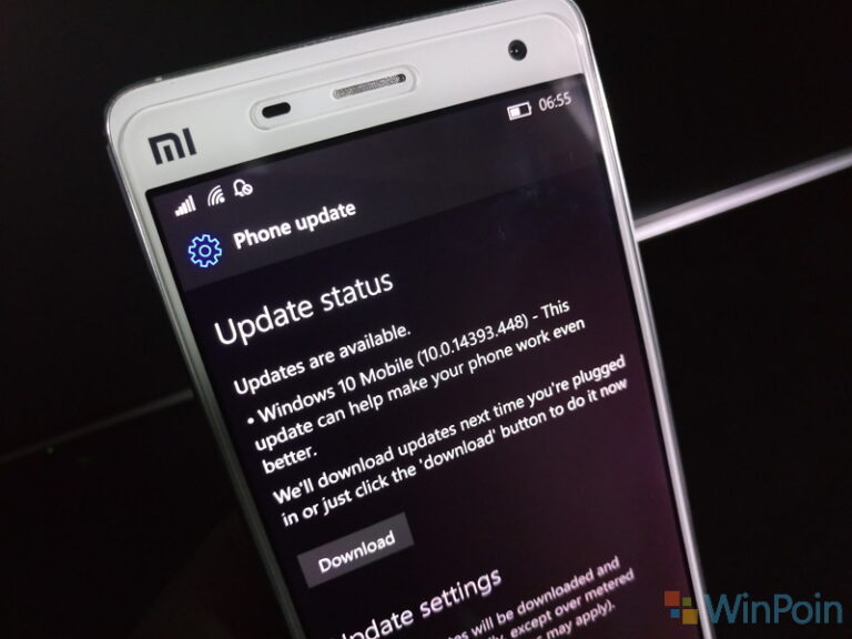 Windows 10 Mobile Build 14393.448 Sudah Tersedia untuk Publik