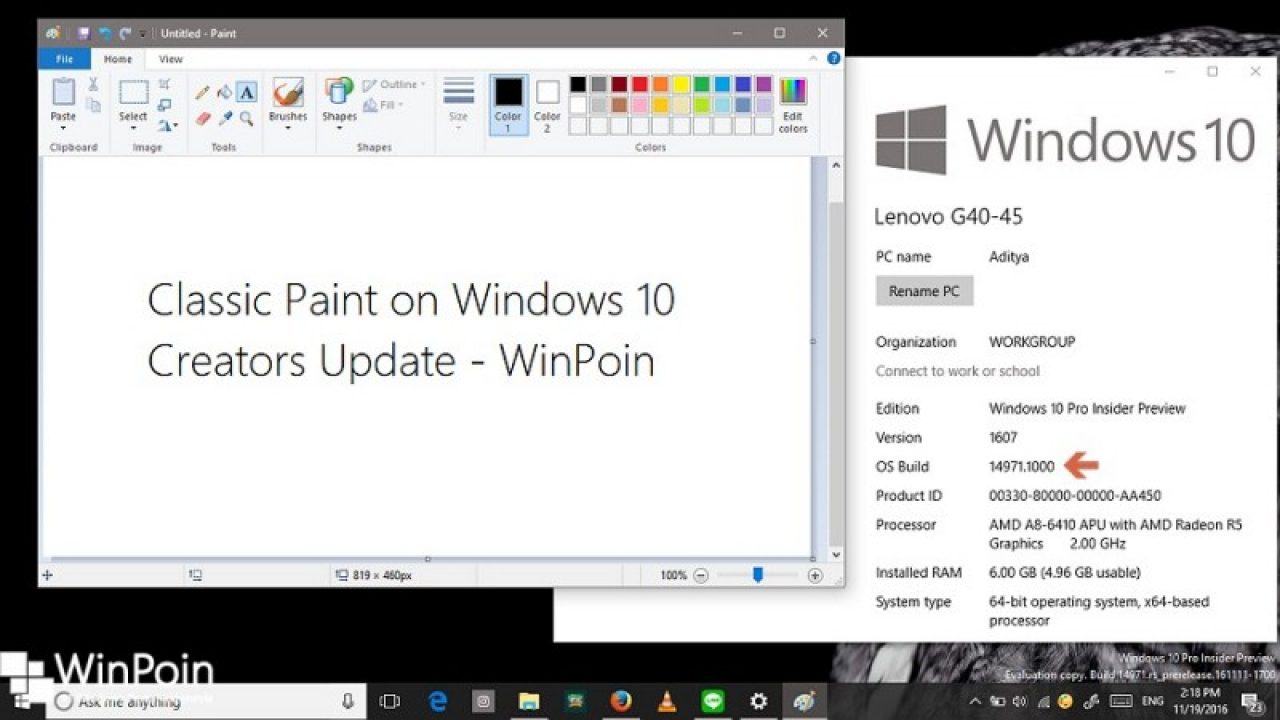 Cara Mendapatkan Kembali Klasik Paint Di Windows 10 Creators Update Winpoin Cara Mendapatkan Kembali Klasik Paint Di Windows 10 Creators Update Winpoin