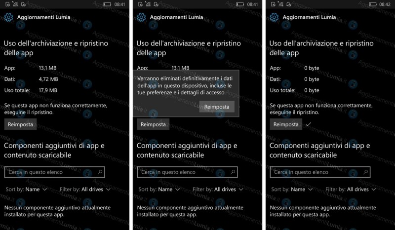 Opsi "Reset Aplikasi" akan Hadir di Windows 10 Mobile Creators Update