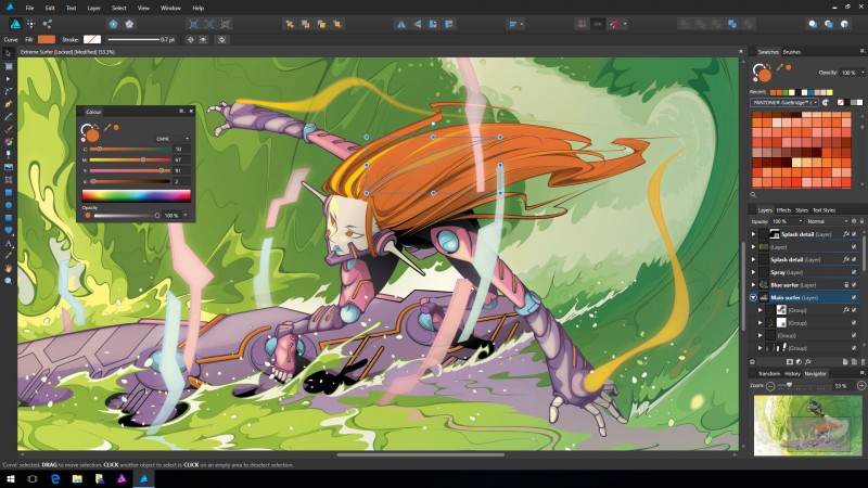 Aplikasi Desain Affinity Designer untuk Windows Dirilis!