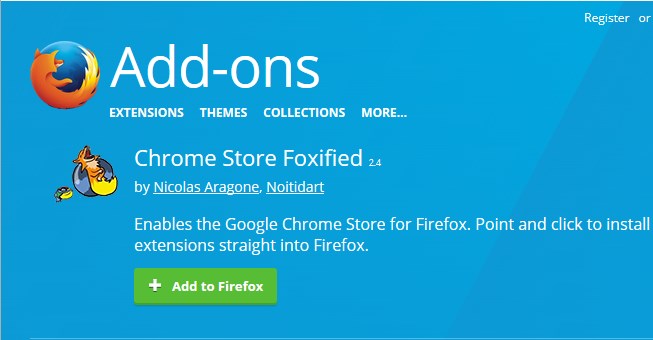 Cara Install Chrome Extensions di Firefox