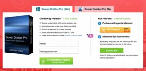 Giveaway: Dapatkan Lisensi Screen Grabber Pro