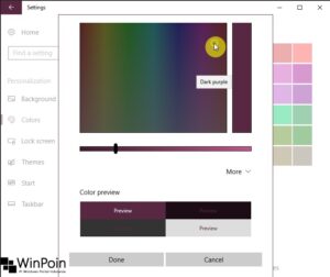 Cara Mengatur Warna Custom pada Taskbar dan Title Bar di Windows 10 (2)