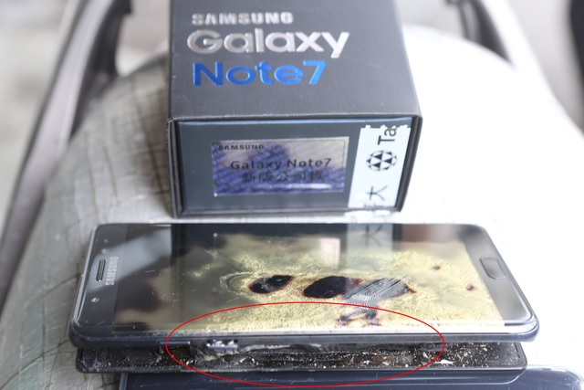 Samsung Galaxy Note Terbakar