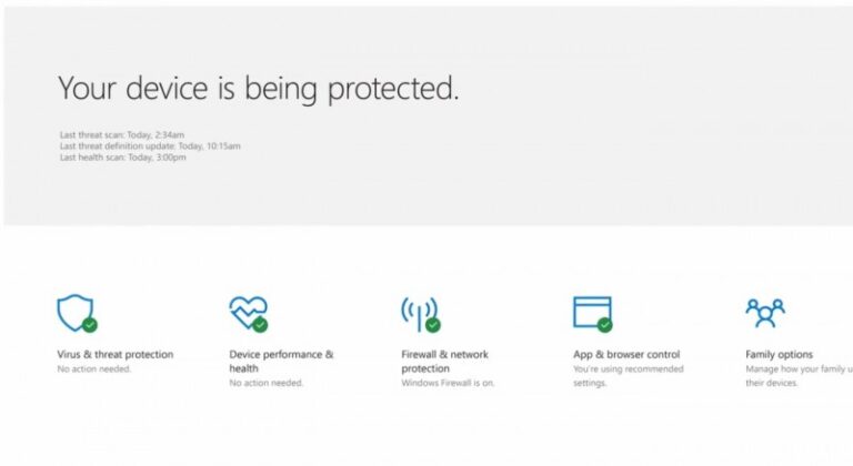 Yuk, Intip Windows Defender Security Center di Windows 10 Creators Update