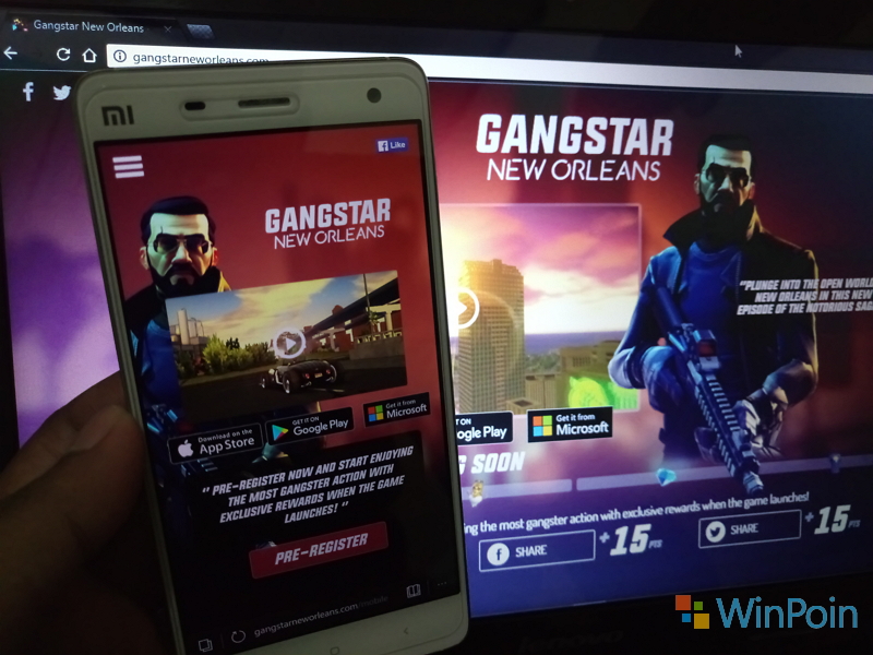 Gangstar New Orleans Segera Hadir di Windows Store