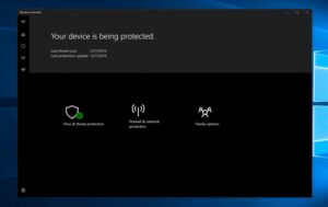 Windows Defender Security Center untuk WIndows 10 Creators Update,