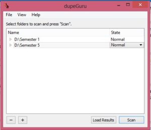 dupeguru use regular expressions when filtering