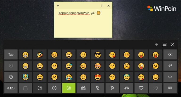 Ekspresikan Suasana Hatimu dengan Emoji di Windows 10