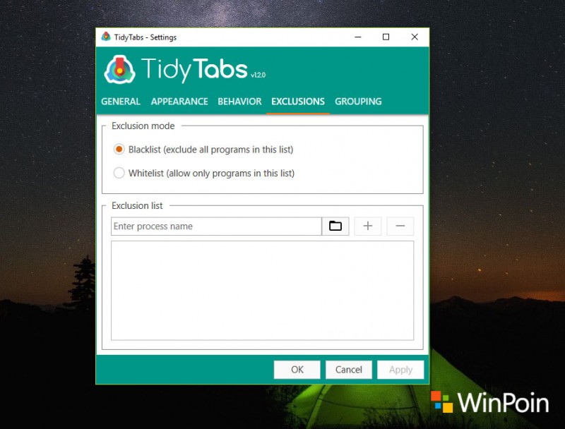 Atur dan Buat Tab untuk Semua Aplikasi Windows dengan TidyTabs