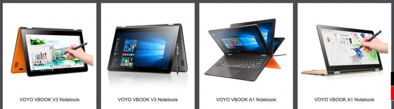 Beragam Laptop Convertible VOYO ala Lenovo Yoga Sedang Dijual Murah