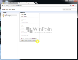 Cara Export Bookmark Google Chrome (3)