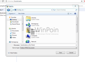 Cara Export Bookmark Google Chrome (4)