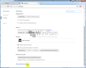 Cara Mengganti Lokasi Download Folder Google Chrome (2)