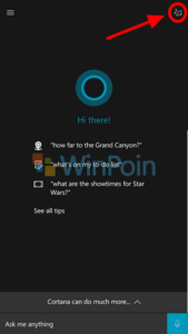 Cara Mengetahui Judul Lagu dengan Cortana