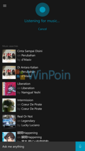 Cara Mengetahui Judul Lagu dengan Cortana