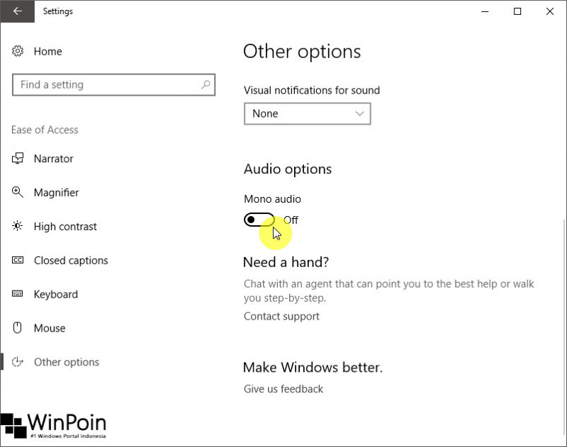 Windows 10 Build 15025 Fitur Baru pada Ease of Access (6)