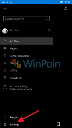 Cara Mengaktifkan Live Tile di OneDrive (Windows 10 Mobile)