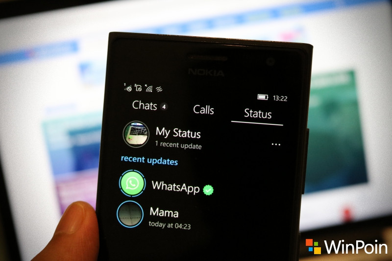 Cara Update Status WhatsApp di Windows 10 Mobile (Beserta Panduan Lengkapnya)