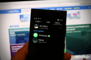 Cara Update Status WhatsApp di Windows 10 Mobile (Beserta Panduan Lengkapnya)