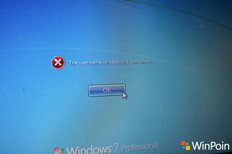 Mengatasi Lupa Password Windows 7 dengan Windows Password Recovery