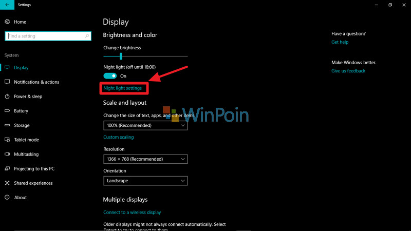 Cara Mengatur Night Light di Windows 10 Creators Update