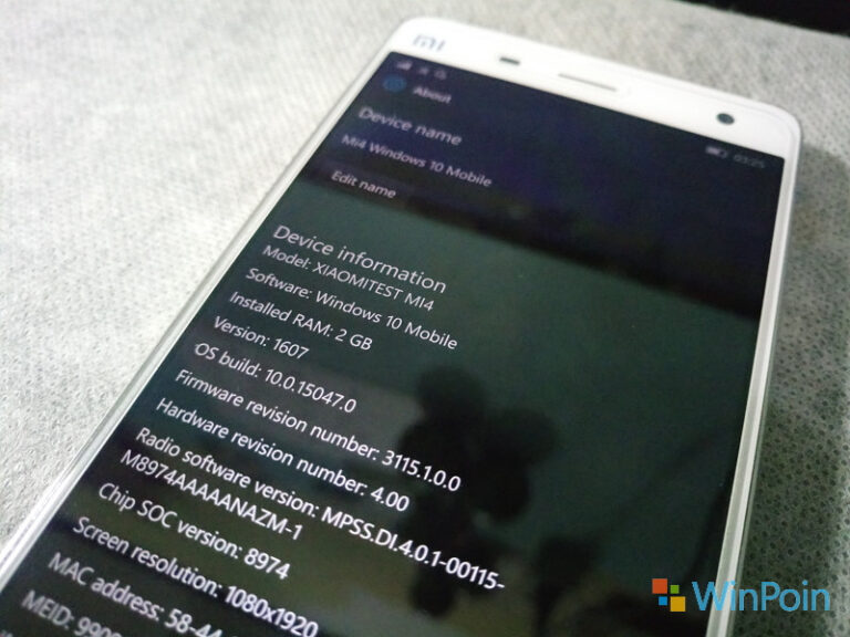 Daftar Perbaikan dan Permasalahan di Windows 10 Mobile Build 15047