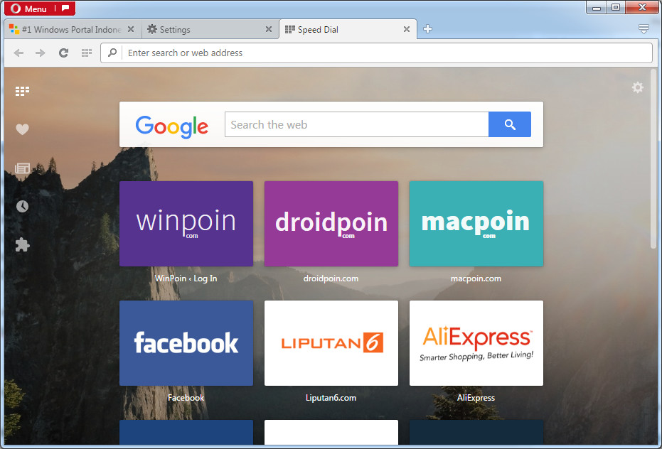 Cara Mematikan Page Prediction di Opera Cara Mematikan Page Prediction di Opera
