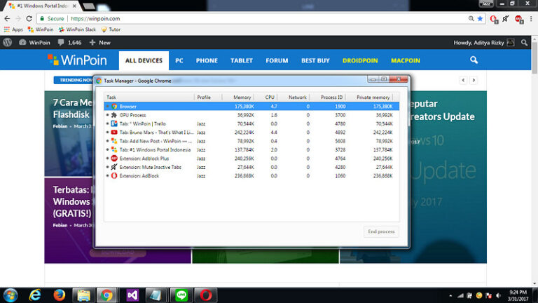 Cara Menggunakan Fitur Task Manager Google Chrome (1)