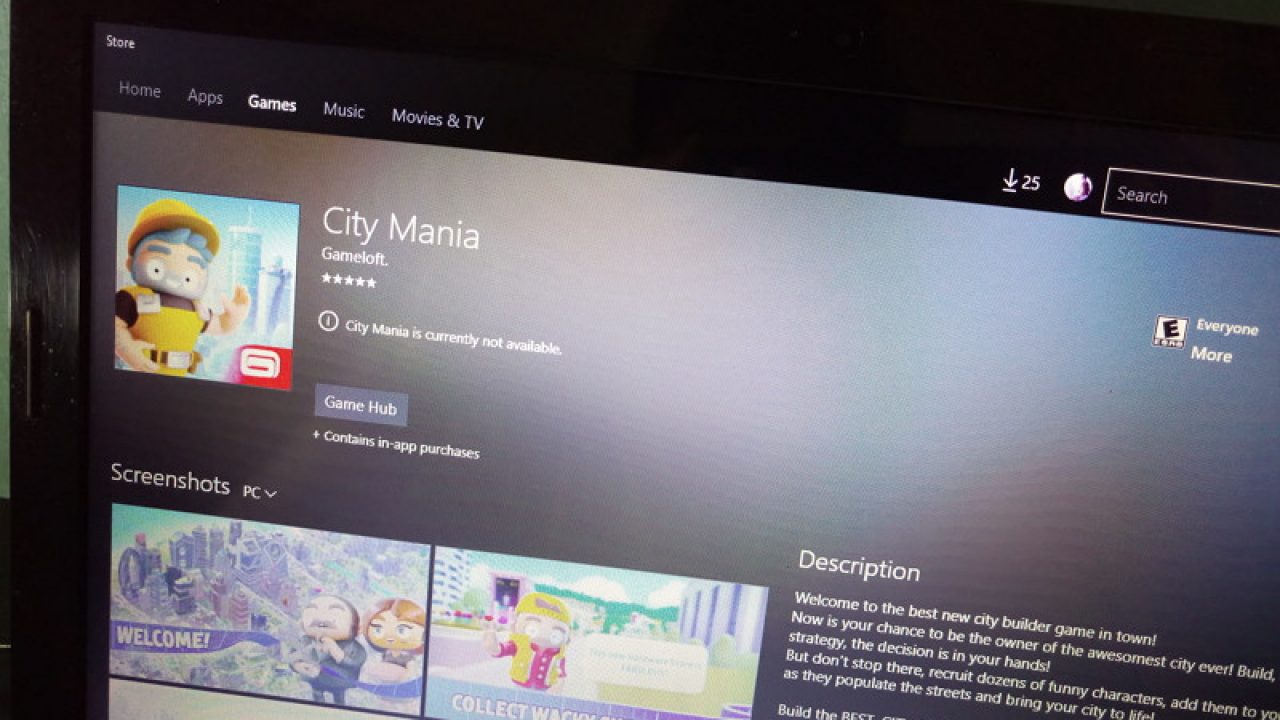 Gameloft's upcoming Windows 10 game is 'City Mania' - MSPoweruser